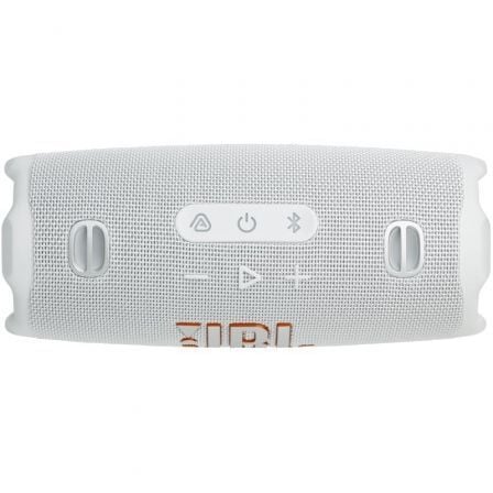 JBL Charge 6 Altavoz Portátil Bluetooth 45W IP67 Resistente al Agua Hasta 28h Batería Color Blanco